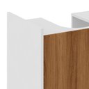 Ver imagem 6 de Gabinete de Banheiro Para Pia Coluna 2 Portas Eccos Branco/Nature
