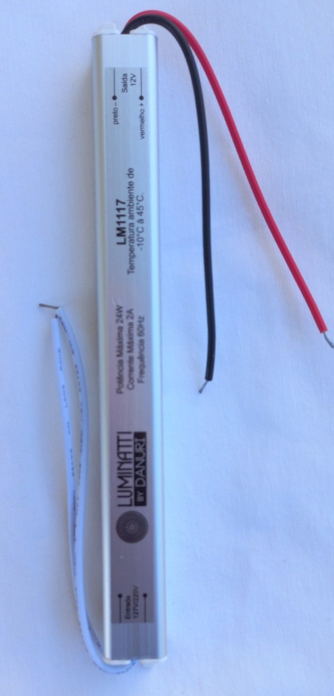 Driver Slim 12V 24W 2A Para Fita Led - 2