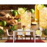 Papel De Parede Caipirinha Bar Bebidas Limão Drink GG533 - 2