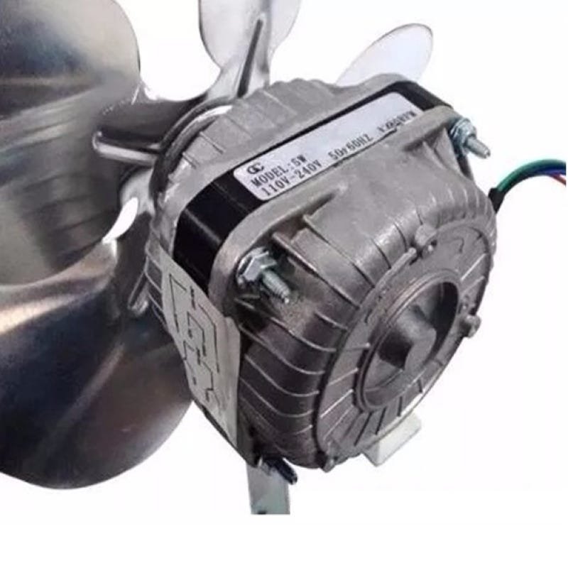 Motor Micro Ventilador Exaustor Churrasqueira 1/40 Hp Bivolt - 2