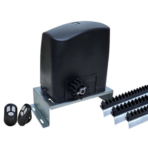 KIT MOTOR PORTÃO DESLIZANTE RCG PL 600Kg 1/3CV COM BASE FIXA - 220V