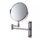 Ver imagem 1 de Espelho Aumento Dupla Face Articulado Aço Inox MOR