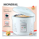 Ver imagem 2 de Panela Elétrica Mondial Bianca Rice Branca 127v 10 Pe-10
