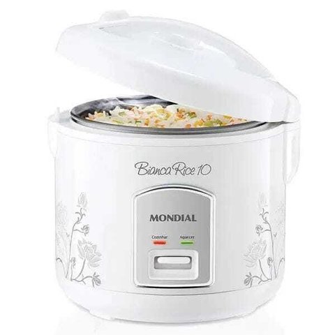 Panela Elétrica Mondial 700W PE-10 Branca - 220V