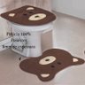 Jogos de Banheiro Kit 3 Peças Urso Café Exclusivo - 2