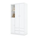 Ver imagem 2 de Guarda-Roupa Infantil Henn 3 Portas Bala de Menta