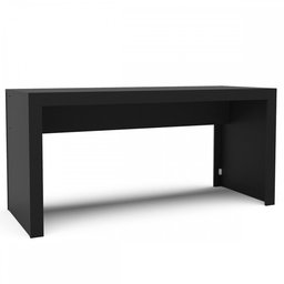 Mesa Escrivaninha Office Preto - Politorno - 2