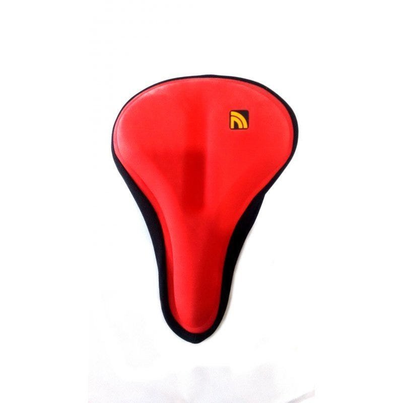 Capa Assento para Bicicleta, Proteção de Silicone - Vermelho - 1