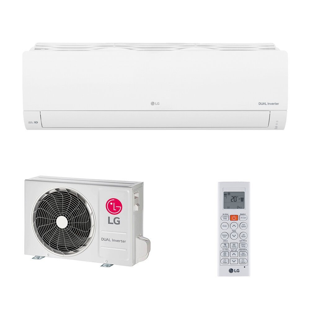 Ar-condicionado Split Inverter 12000 Btus Lg Compact - S3-w12jaqal - 1