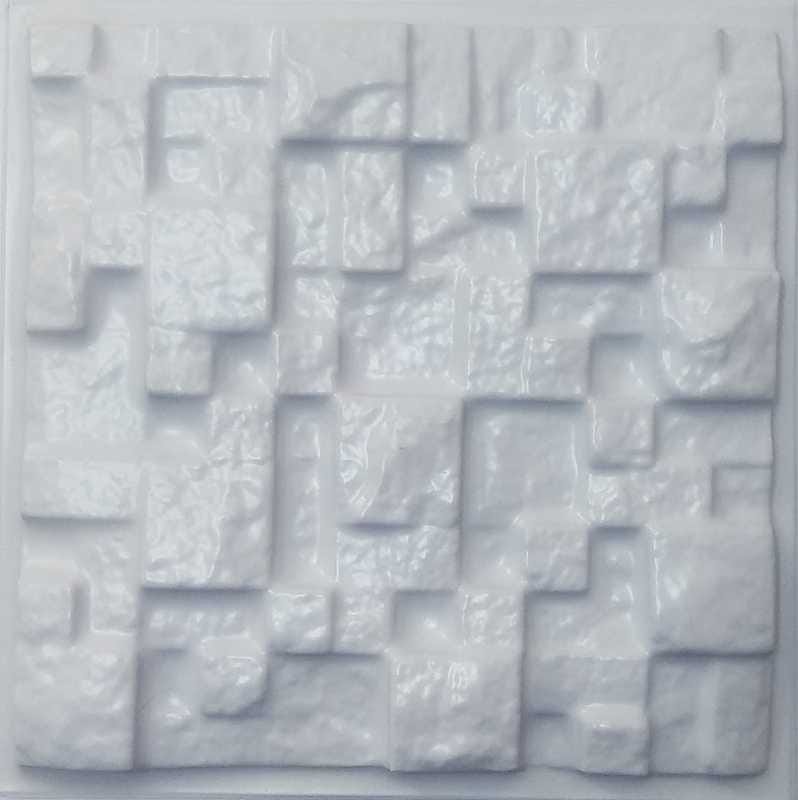 Placa Pvc 3d Mosaico - 1