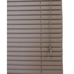 Persiana Horizontal PVC 25mm BLOCK LUXO 80larg x 220alt Café - Quarto/Sala/ Escritório/Cozinha/Lavan - 6