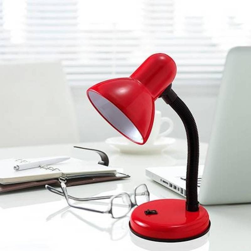 Luminária de Mesa Escritório Viking B Vermelho - Startec - 5