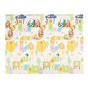 Ver imagem 2 de Tapete Tatame Infantil Dupla Face Circo 1,50x2,00m Kapazi