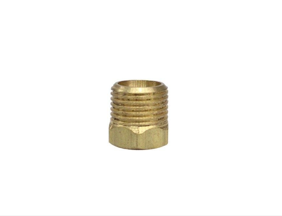 Bucha Redutora 1/2 Npt Macho 3/8 Npt Fêmea para Gás - 1