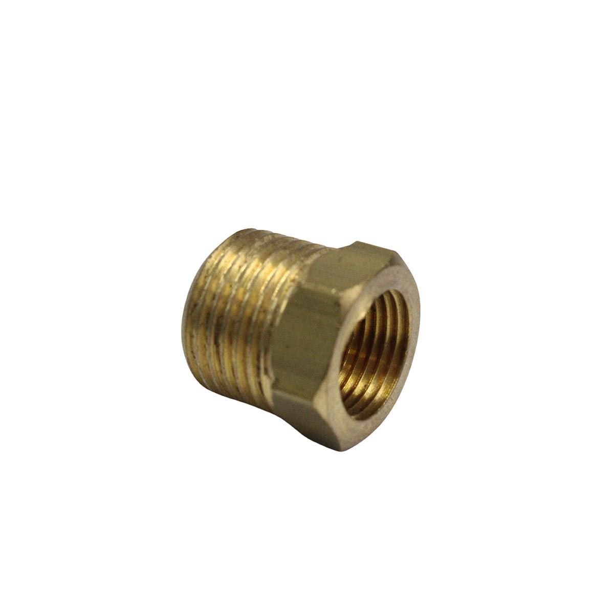 Bucha Redutora 1/2 Npt Macho 3/8 Npt Fêmea para Gás - 3