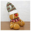 Ver imagem 2 de Kit 6 Enfeite de Porta Maçaneta Natal Biscoito Natalino 26cm