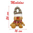 Ver imagem 4 de Kit 6 Enfeite de Porta Maçaneta Natal Biscoito Natalino 26cm
