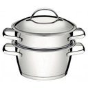 Ver imagem 1 de Cuscuzeira Aco Inox Allegra 2pc 65650050 Outlet