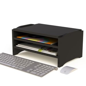 Suporte para Monitor Triplo Preto 9768 Stalo