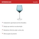 Ver imagem 5 de Jg 2PÇ Taças Água Home&Co Ballet Vidro 540ml 23x10x10cm Azul