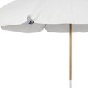 Ver imagem 3 de Guarda Sol 2,40 Metros Branco Bagum Caiobá e Alumínio com Vareta de Fibra Bel