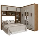 Ver imagem 2 de Guarda-roupa Casal Paradise 10 Portas 6 Gavetas com Espelho - Panorama Móveis