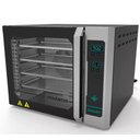 Ver imagem 1 de Forno Industrial Elétrico Convector Venâncio Smart Pro 4 Esteiras Inox 127v Fcsb4e