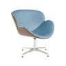 Poltrona Vancouver - 1 Lugar, Base Giratória - Azul Bb - 2