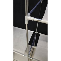 Guarda Roupa Dobravel Armario Sapateira Cabideiro Arara Organizador Roupa Sapato Quarto Closet Multi - 3