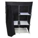 Ver imagem 1 de Guarda Roupa Dobravel Armario Sapateira Cabideiro Arara Organizador Roupa Sapato Quarto Closet Multi