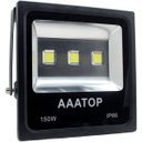 Ver imagem 2 de Kit 2 Refletor Led Branco Holofote Externo Jardim Muro 150w