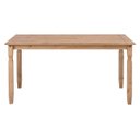 Ver imagem 3 de Mesa de Jantar Retangular 150cm Madeira Maciça Marrom Antique Linha Corona