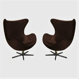 Poltrona Egg - Marrom - 4