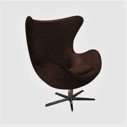 Poltrona Egg - Marrom - 2