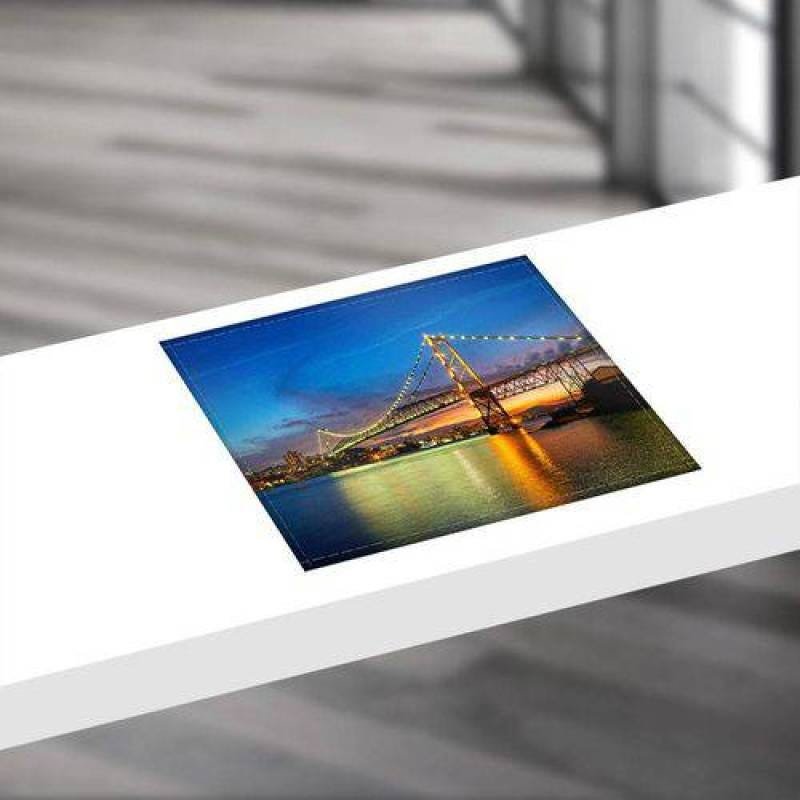 Jogo Americano Decorativo, Criativo E Descolado | Ponte Hercílio Luz Em Florianópolis, Sc - Tamanho - 2