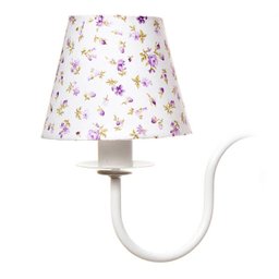 Lustre 3l Simples 3 Flores P Lilás Quarto Bebê Infantil Menina - 2