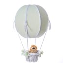Ver imagem 1 de Lustre Balão Bolinha Verde Floresta Quarto Bebê Infantil Menino