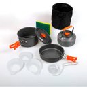 Ver imagem 4 de Kit Panelas Camping 3 Peças Alumínio com Tigelas e Acessórios