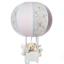 Ver imagem 1 de Abajur Balãozinho Ursa Rosa Quarto Bebê Infantil Menina