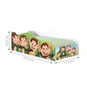Ver imagem 2 de Cama Mobili Infantil Safari Macaquinhos