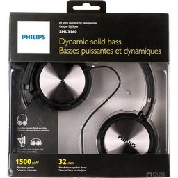 Fone de Ouvido Philips Shl3160Bk/00 - Preto - 2