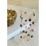 Vaso Vidro Decorado com Gemas de Vidro na Cor Âmbar 26,5 Altura - 4