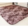 Tapete Felpudo para Sala 2,00x2,40 Marrom Mesclado Peludo - 1