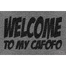 Tapete Capacho Welcome To My Cafofo 60x40 Cm Antiderrapante. - 2