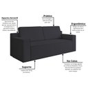 Ver imagem 5 de Sofá à Vácuo 3 Lugares Linha Luma Magic