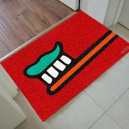 Tapete Capacho  - Escova de Dentes 60x40 - 1
