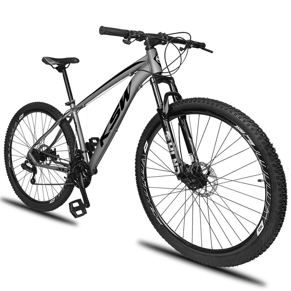 Bicicleta XLT Aro 29 Quadro Alumínio 21 Marchas Câmbio Shimano Freio a ...