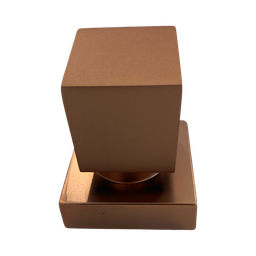 Acabamento Registro Quadrado Rose Gold Fosco Padrão Deca 3/4 - 2