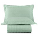 Ver imagem 1 de Cobre Leito Casal Felicity 3PÇS Percal 80% Algodão 20% Poliéster - Verde