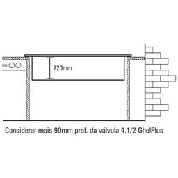 Cuba com Acessórios de Mesa para Cozinha Funzionale Acetinada - De Bacco 20.03.20231 - 3